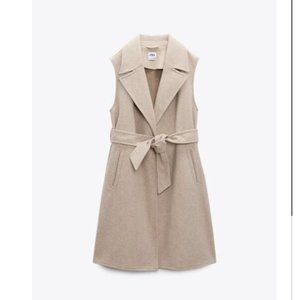 SOFT BELTED WAISTCOAT